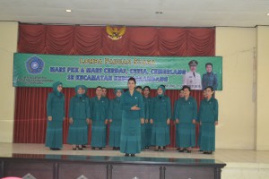 Lomba Mars PKK dan Mars 3C